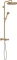 Hansgrohe AXOR One Showerpipe mit Thermostat und Kopfbrause 280 1jet brushed bronze Vorschaubild