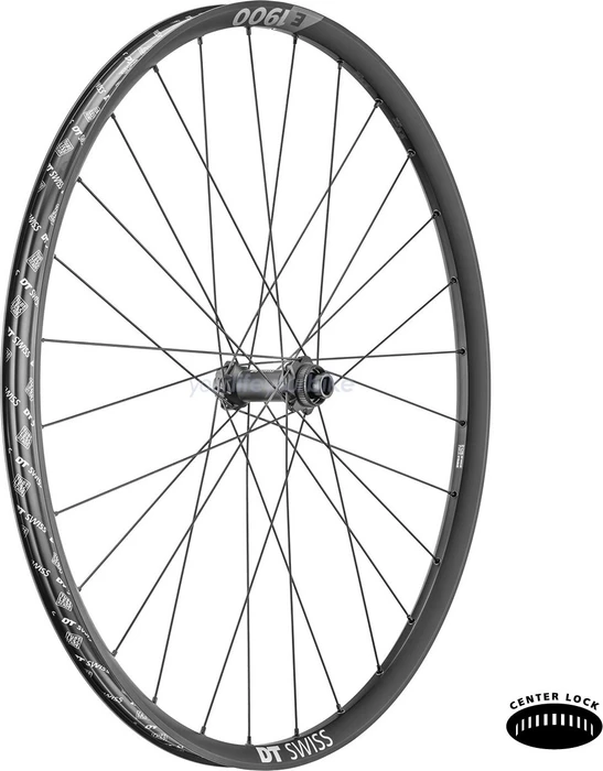 DT Swiss E 1900 Spline 28H 20mm/30mm 27.5" 15x110 TA Centerlock Disc Vorderlaufrad