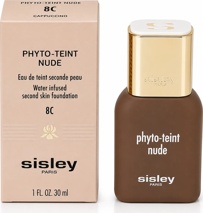 Sisley Phyto-Teint Nude Foundation 8C cappuccino, 30ml