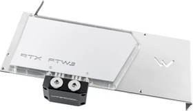 Watercool Heatkiller V eBC GPU Active Backplate RTX 3080/3090 EVGA FTW3, Nickel Silver, ARGB (16081)