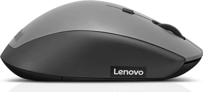 Lenovo ThinkBook Wireless Media Mouse grau, USB