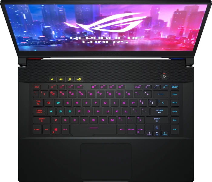 ASUS ROG Zephyrus S15 GX502GV-ES001T, schwarz, Core i7-9750H, 16GB RAM, 512GB SSD, GeForce RTX 2060, DE