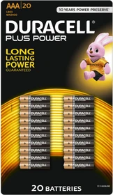 Duracell Plus Power Micro AAA, 20er-Pack