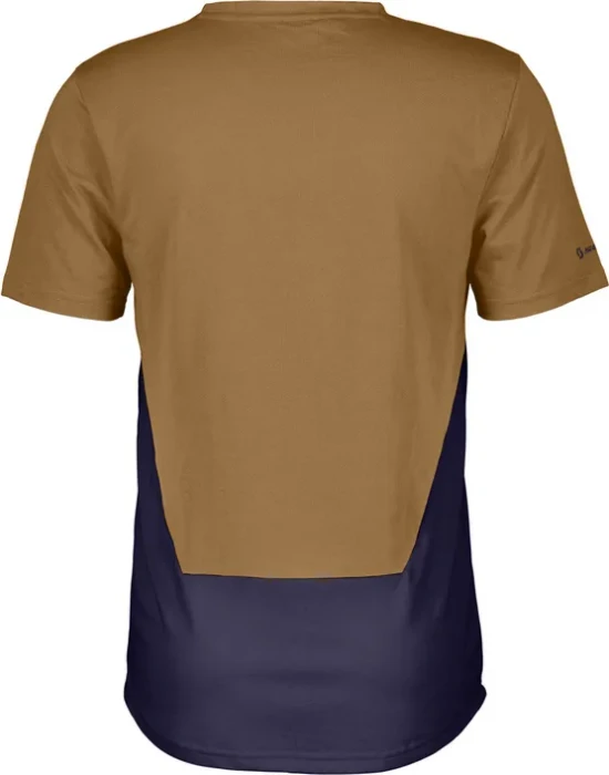 Scott Trail Flow DRI Trikot kurzarm silt beige/cyber purple (Herren)