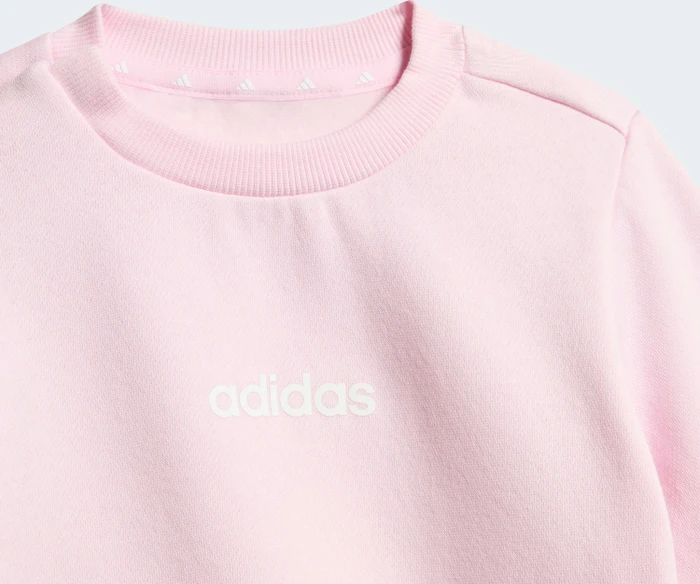 adidas Essentials Climacool Kids Trainingsanzug clear pink/white (Junior)