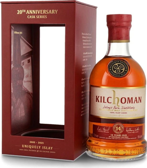 Kilchoman 20th Anniversary Cask Series 14 Years Old 700ml
