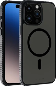 Vivanco Mag Solid Elite Cover für Apple iPhone 15 Pro schwarz