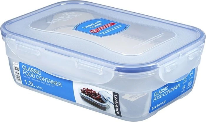 Lock & Lock PP Classic HPL321 eckig Aufbewahrungsbehälter 1.2l