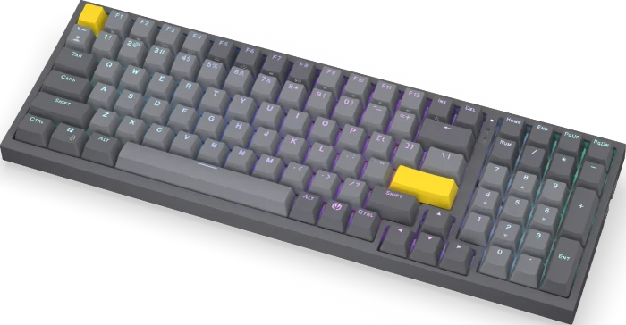 Endorfy Celeris 1800, grau, Endorfy YELLOW, USB/Bluetooth, US