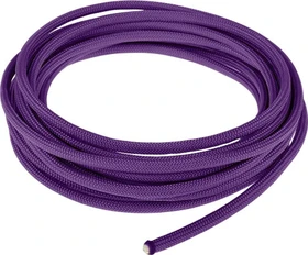 Alphacool AlphaCord Sleeve 4mm Gewebeschlauch für Rundkabel, Gewebeschlauch, 3.3m, Acid Purple