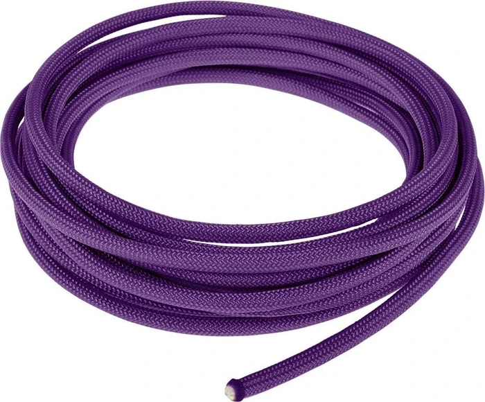 Alphacool AlphaCord Sleeve 4mm Gewebeschlauch für Rundkabel, Gewebeschlauch, 3.3m, Acid Purple