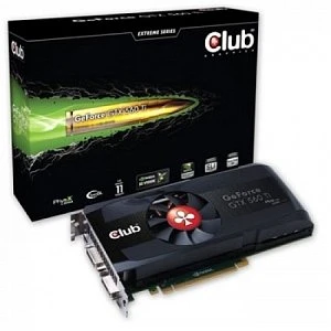 Club 3D GeForce GTX 560 Ti, 1GB GDDR5, 2x DVI, Mini HDMI