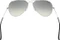 Ray-Ban RB3025 Aviator Gradient 58mm silber/light grey gradient Vorschaubild