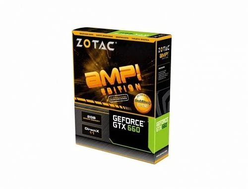 Zotac GeForce GTX 660 AMP!, 2GB GDDR5, 2x DVI, HDMI, DP