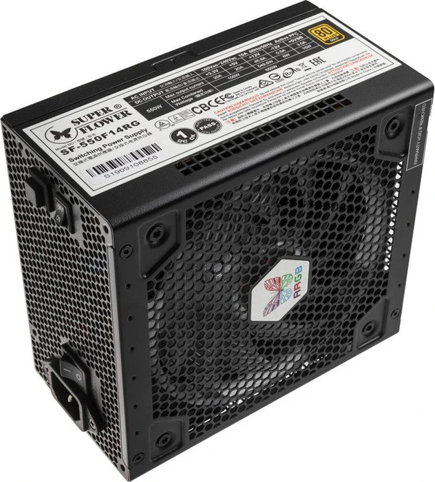 Super Flower Leadex III Gold ARGB 550W, ATX 2.32