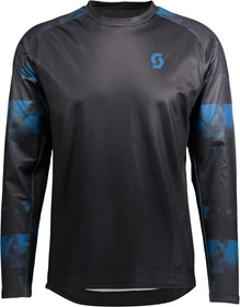 Scott Trail Storm Trikot langarm black/storm blue (Herren)
