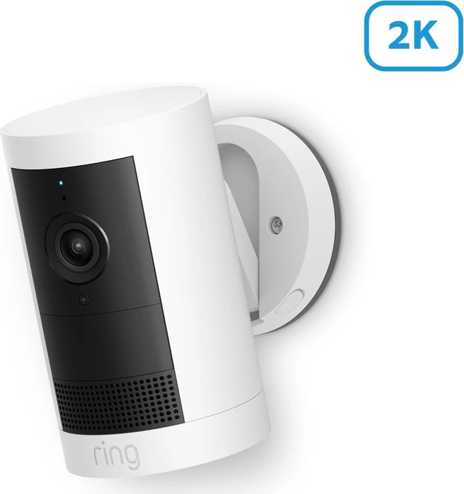 Ring Outdoor Camera Plus Battery, inkl. Akku, weiß