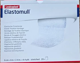 BSN medical Leukoplast Elastomull, 6cm x 4m, 20 Stück