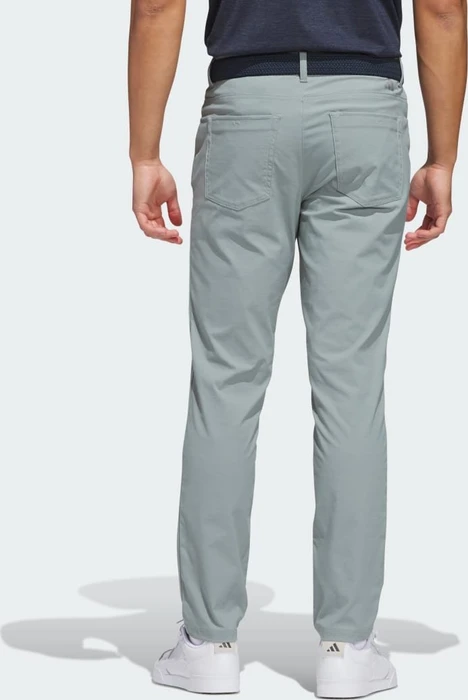 adidas Ultimate365 5-Pocket Golf Hose lang silver green (Herren)