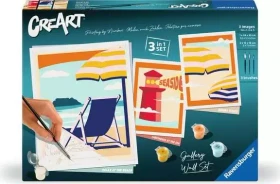 Ravensburger Malen nach Zahlen CreArt Galerie Wand Set Am Strand