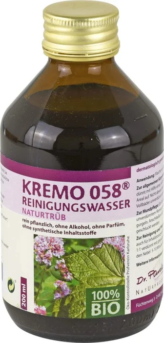 Kremo 058 Bio-Reinigungswasser Mundwasser, 200ml
