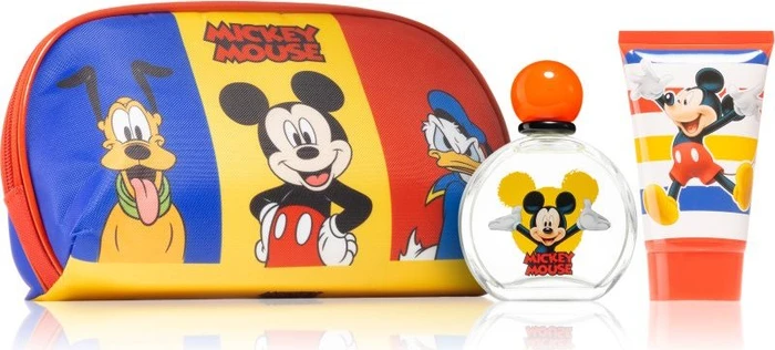 Disney Mickey Mouse & Friends EdT 50ml + Duschgel 100ml + Tasche Duftset