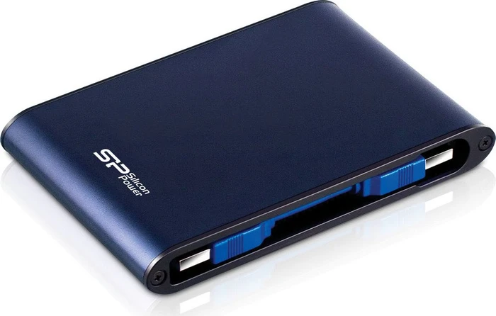 Silicon Power Armor A80, blau, 2TB, USB 3.0 Micro-B