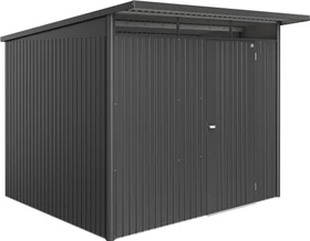 Biohort AvantGarde ECO A6 Gerätehaus dunkelgrau-metallic