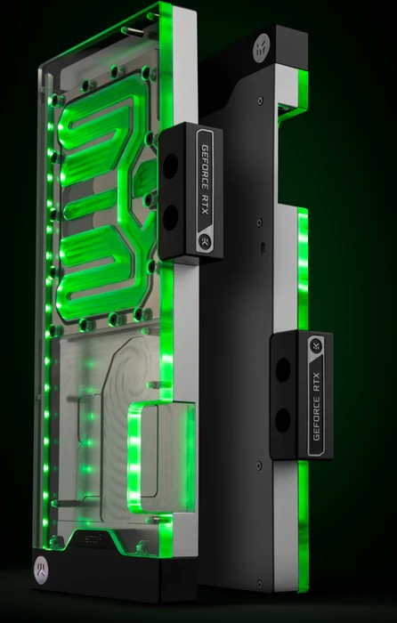 EK Water Blocks Quantum Line EK-Quantum Vector² FTW3 RTX 3080/90 Backplate silber