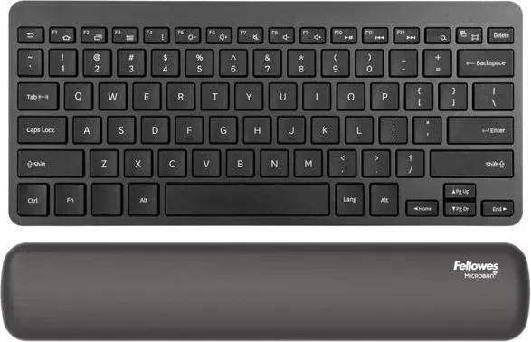 Fellowes Breyta Compact Keyboard (TKL) Wrist Rest, Handballenauflage (Tastatur), schwarz
