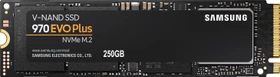 Samsung SSD 970 EVO Plus 250GB, M.2 2280 / M-Key / PCIe 3.0 x4