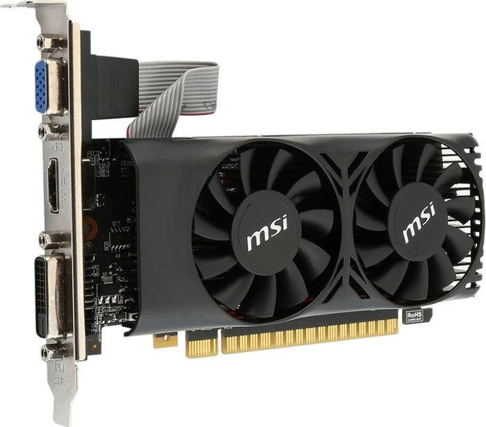 MSI GeForce GTX 750 Ti, N750Ti-2GD5TLP, 2GB GDDR5, VGA, DVI, HDMI