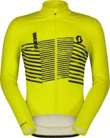 Scott RC Team Warm Graphics Trikot langarm sulphur yellow (Herren)