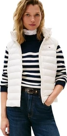 Tommy Hilfiger Padded Slim Weste ivory silk (Damen)