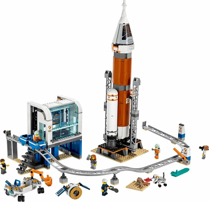 LEGO City Space - Weltraumrakete mit Kontrollzentrum