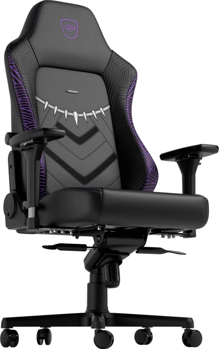 noblechairs Hero Black Panther Edition Gamingstuhl, schwarz/violett