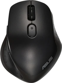 ASUS MW203 Multi-Device Wireless Silent Mouse, schwarz, USB/Bluetooth (90XB06C0-BMU000)