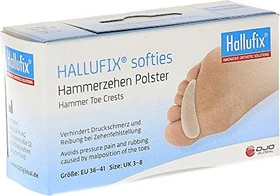 Hallufix softies Hammerzehen Polster Gr. 36-41, 2 Stück