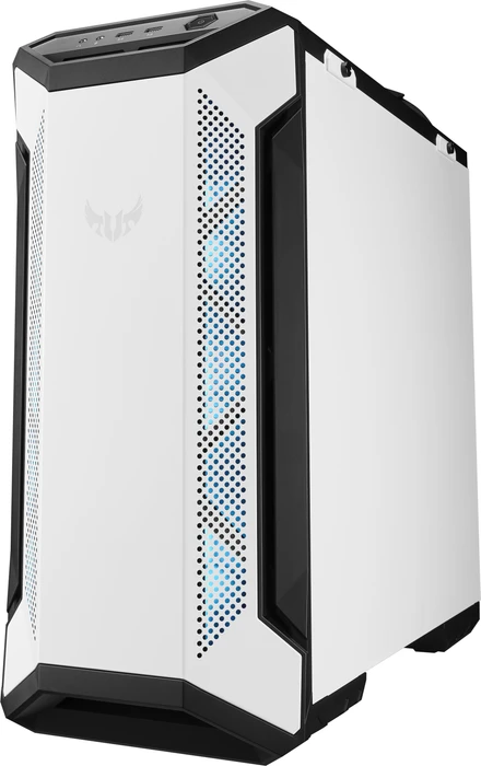ASUS TUF Gaming GT501 White Edition, weiß, Glasfenster