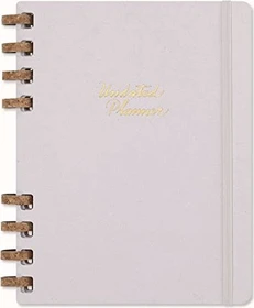 Moleskine Undatierter Life Planner Kalender XL 2024, 204x252mm, Hardcover, Grape Crush
