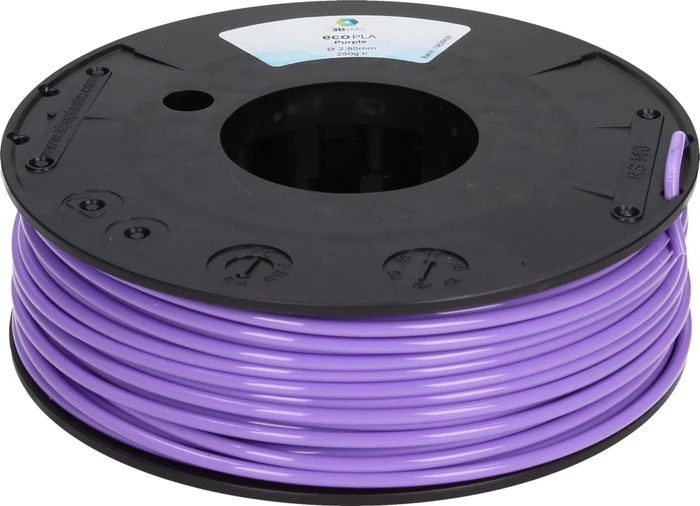 3DJake ecoPLA, violett, Spule, 1.75mm, 1.00kg