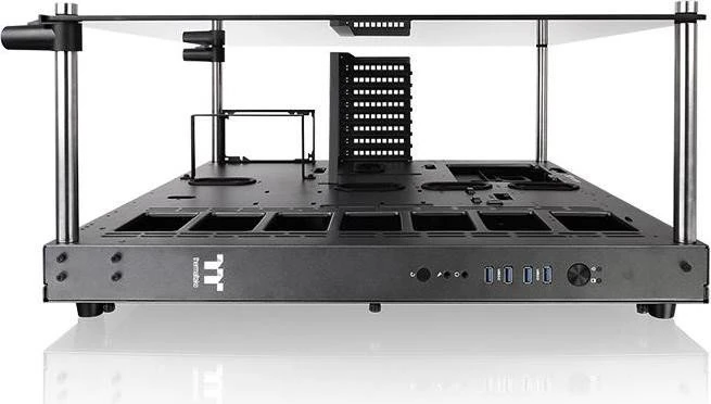 Thermaltake Core P5 TG Ti, grau, Glasfenster