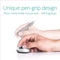 Swiftpoint PenPoint Ergonomic Mouse with Health Software weiß/grau, USB/Bluetooth Vorschaubild
