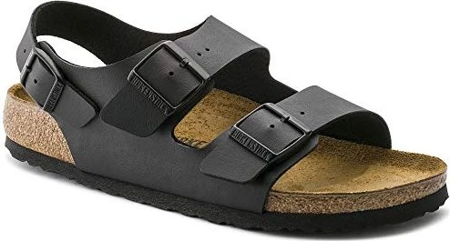 Birkenstock Milano Naturleder schwarz