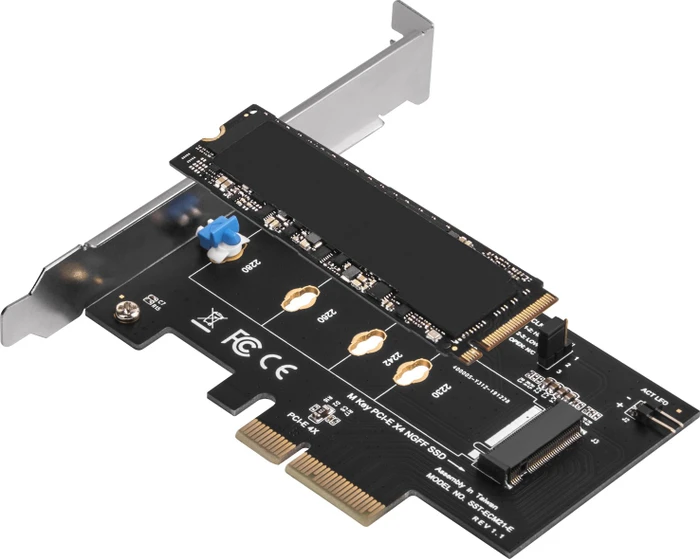 SilverStone ECM21-E M.2 PCIe 4.0 x4 Adapter
