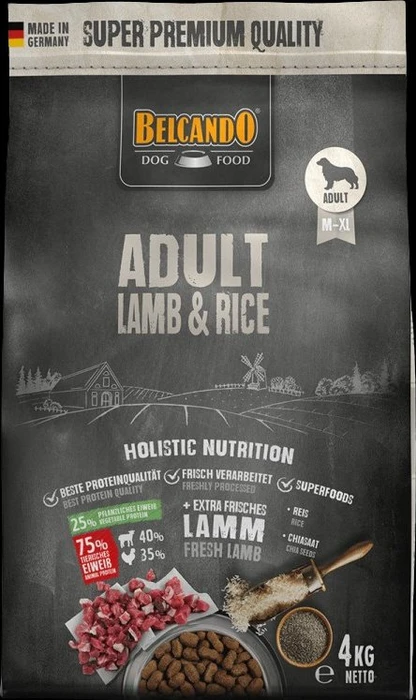 Belcando Adult, mit Lamm & Reis, 4kg