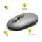 Port Designs Pure Mac Bluetooth Rechargeable Mouse, hellgrau/schwarz, Bluetooth Vorschaubild