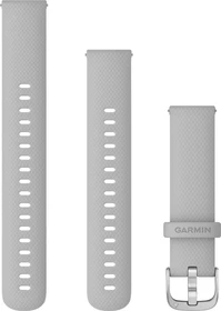 Garmin Schnellwechsel Ersatzarmband 110-175mm Silikon mist grey/silver