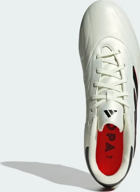 adidas Copa Pure II League FG ivory/core black/solar red