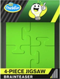 Thinkfun Brainteaser 4-Piece Jigsaw